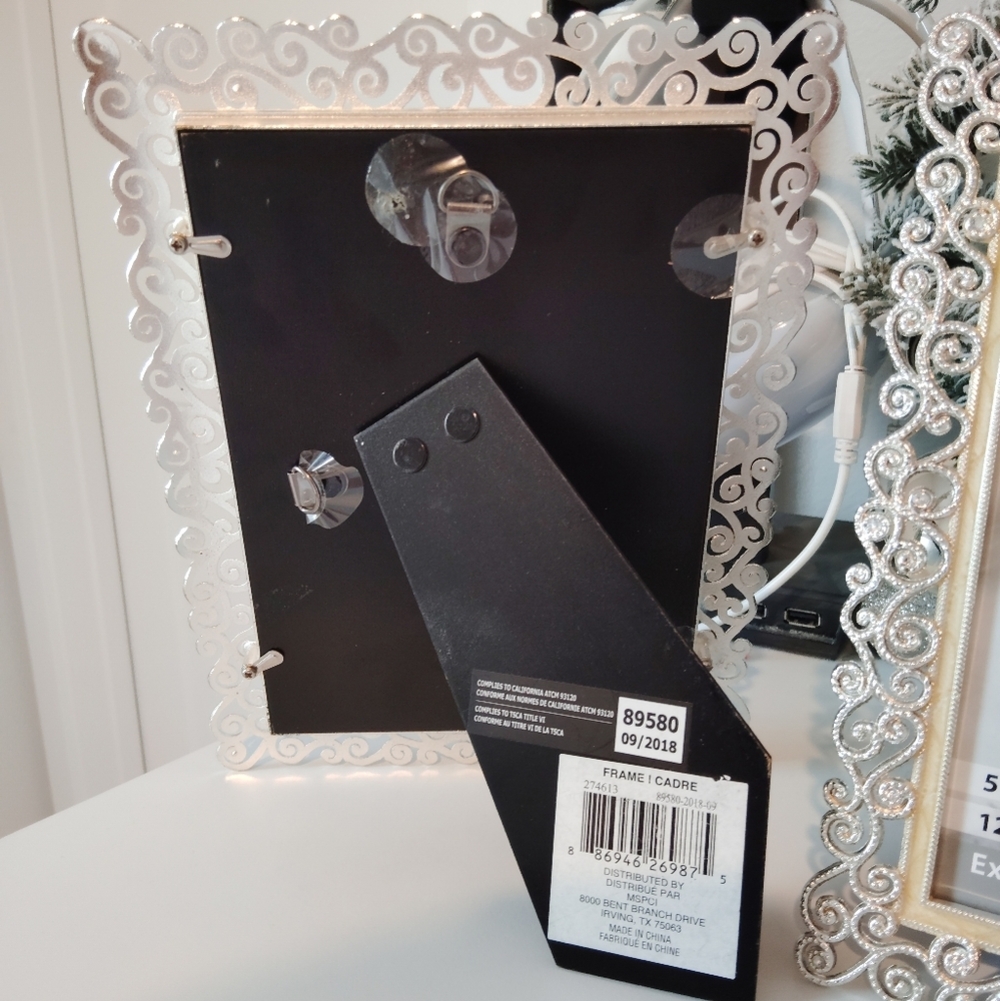 Expressions Silver Decorative Frame Pack Of 2 - Picture 3 of 3
